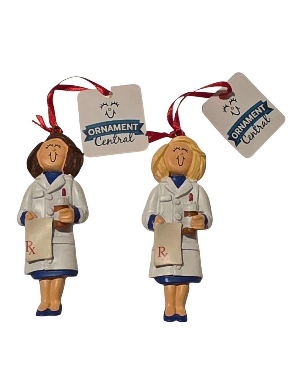 Ornament Central Pharmacist Ornaments Blonde Or Brown Hair